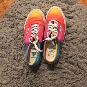 Tye Dye Vans